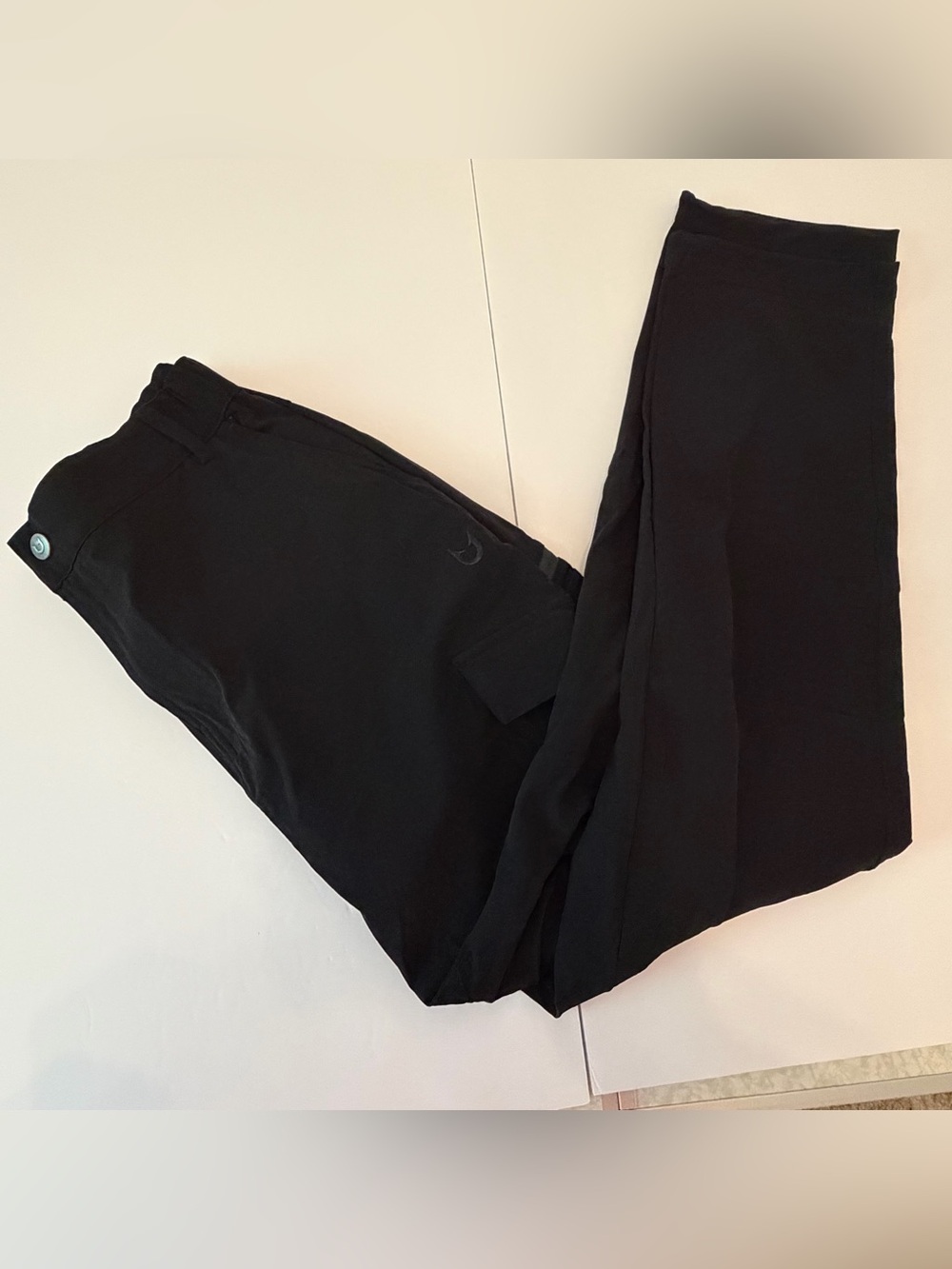 Northyard Men’s Black Lightweight Athletic Golf Pants Size Medium Stretch